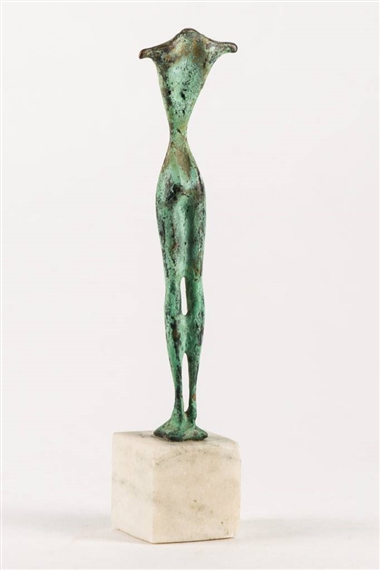 Abstract male nude by László Taubert, 1994/ 1995