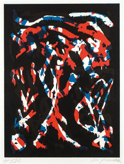 Hunter by A.R. Penck, 1990