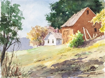 Featuring a barnhouse - Edward Garbely