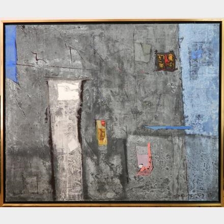 Untitled (Abstract) by Carl Morris, 1957