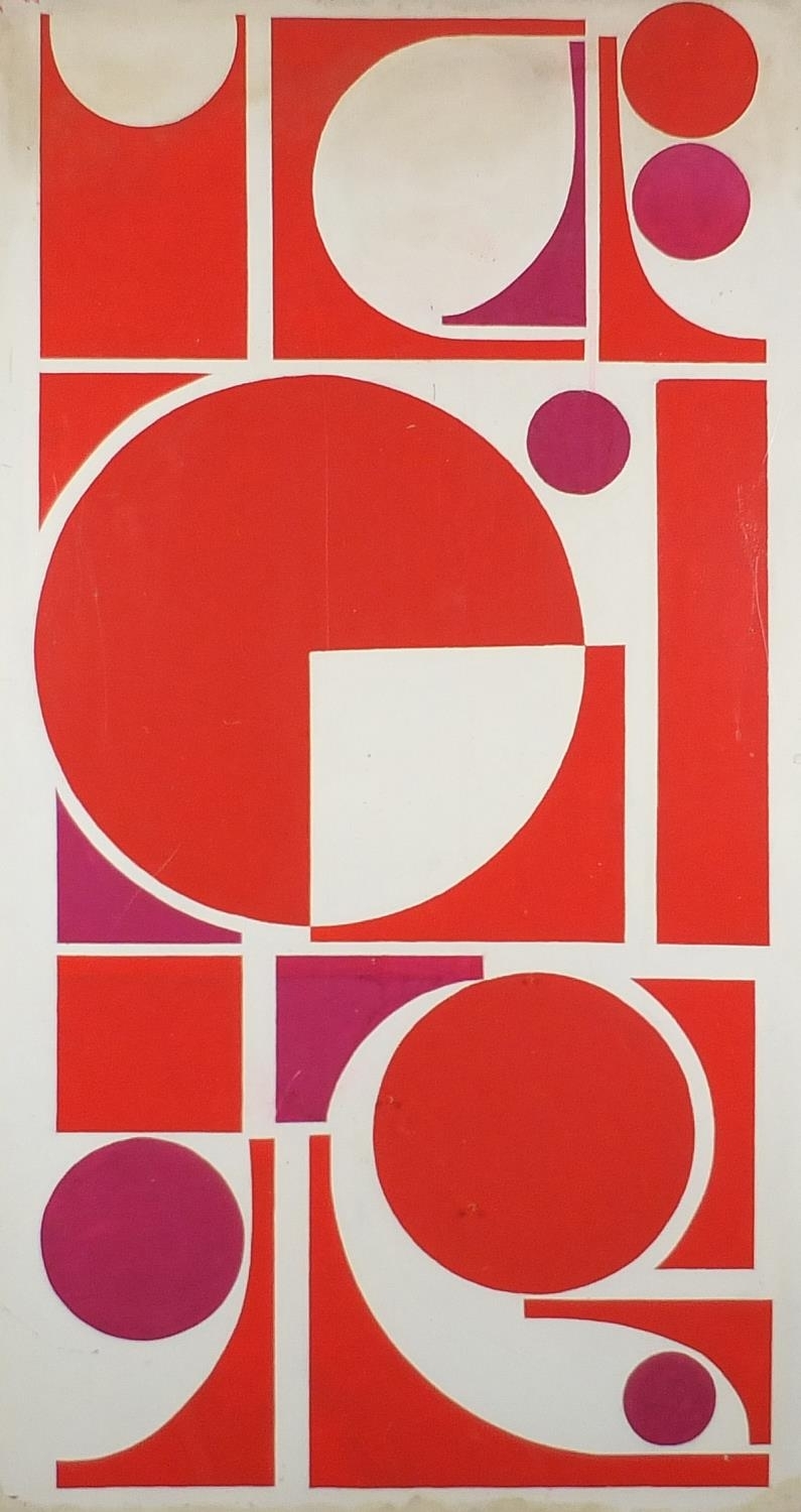 Sir Terry Frost Abstract composition, geometric shapes