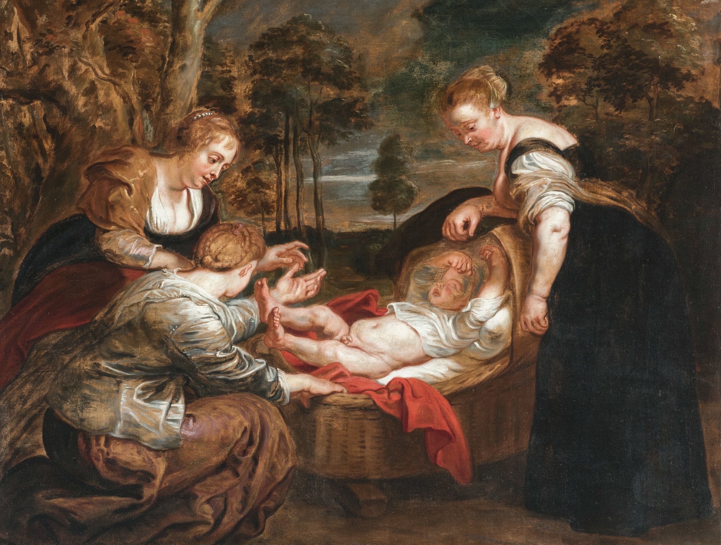 Moses Saved from the Water by Peter Paul Rubens