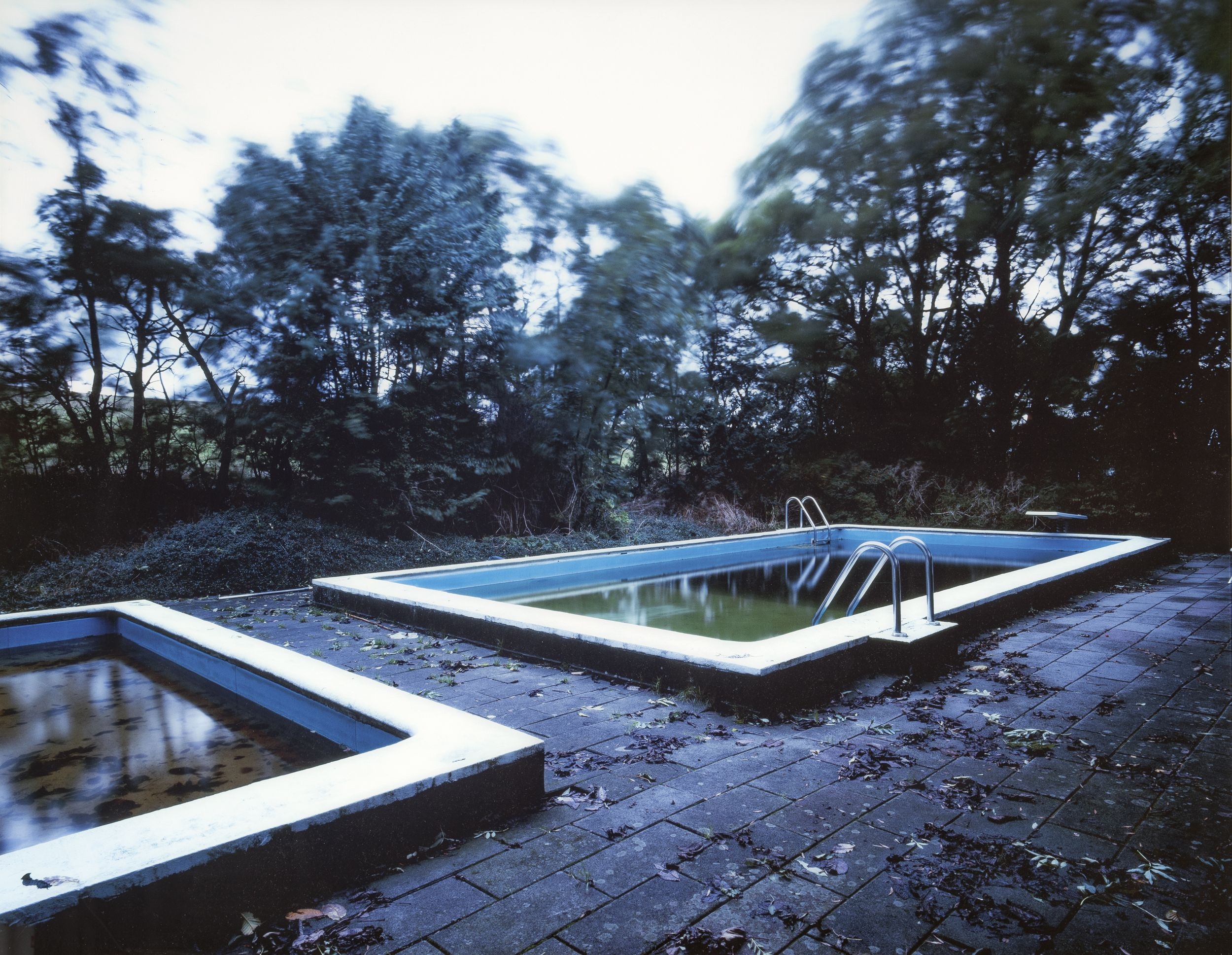 Artwork by Geert Goiris, Pools at dawn, Made of C-print - Diasec