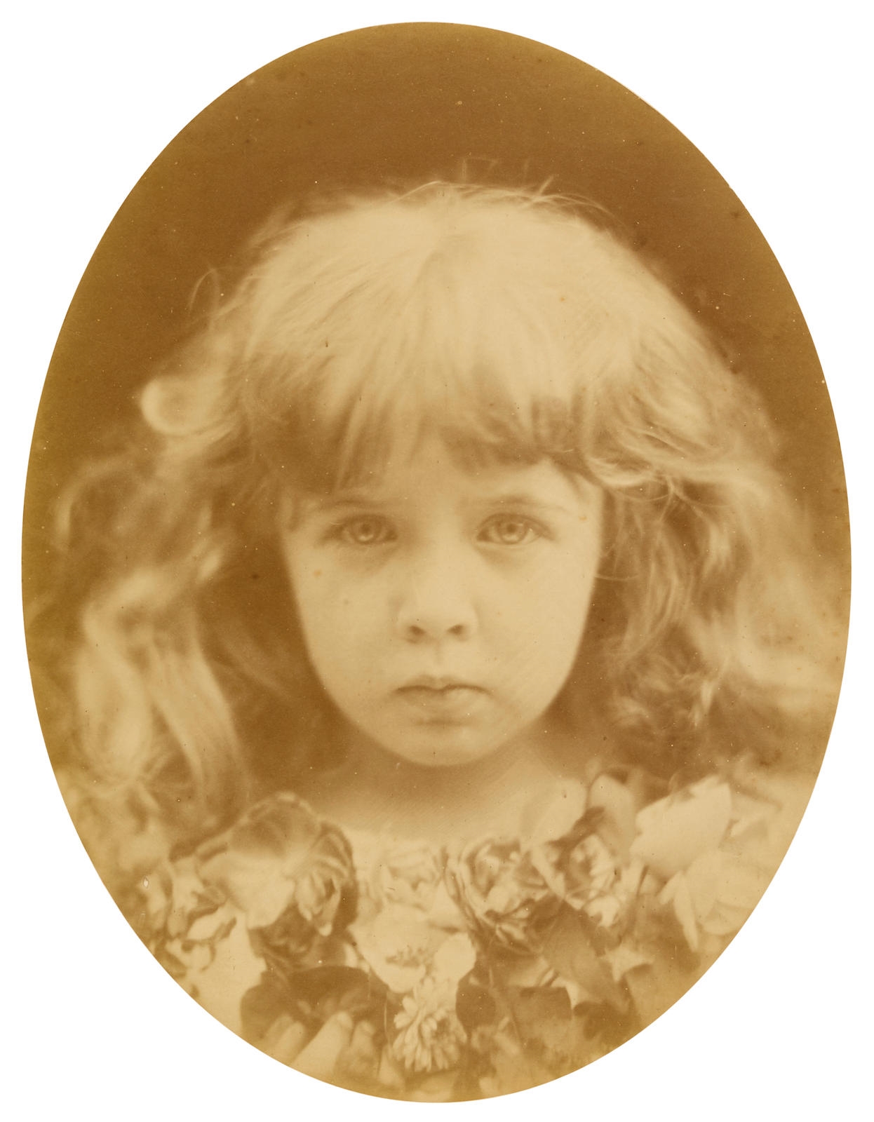 Artwork by Julia Margaret Cameron, Margie Thackeray, Made of Albumen print