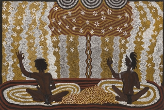 Bush Tomato Sky - Stephen Wee Tjapanangka