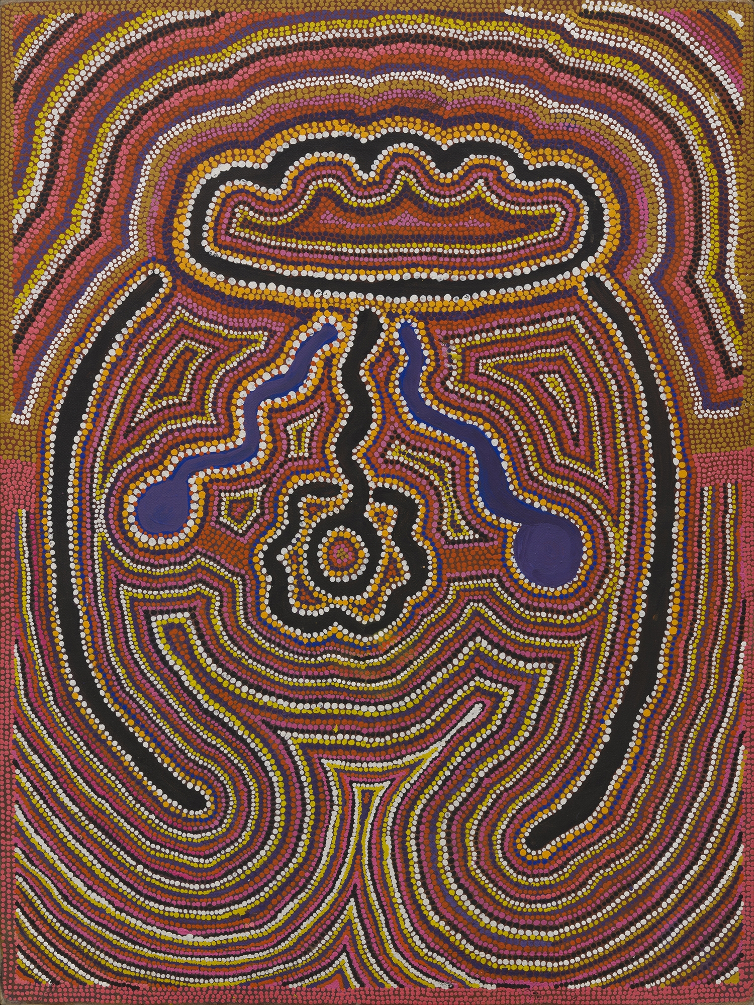 Artwork by Tossy Baadjo, Untitled, Made of acrylic on canvas