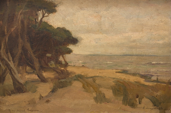 Seascape by John Longstaff, 1891