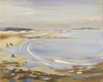 A PAIR: COASTAL LANDSCAPES - G. Glen