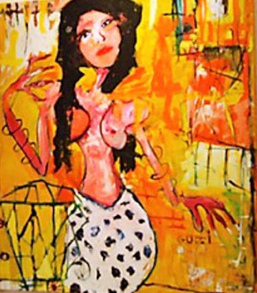 GUCCI EN EL MERCADO by Astolfo Funes, 2008