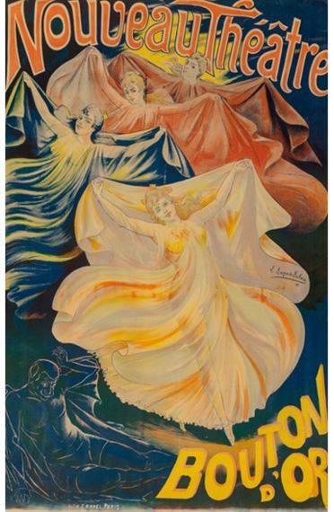 Nouveau Theatre Bouton D'Or, by Lucien Lopez Silva, 1893