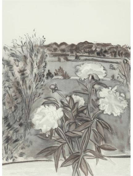 Peonies by Jane Freilicher, 1989