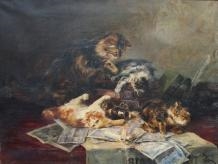 Les petits imprudents, famille de chat - Jane De Hazon De Saint-firmin