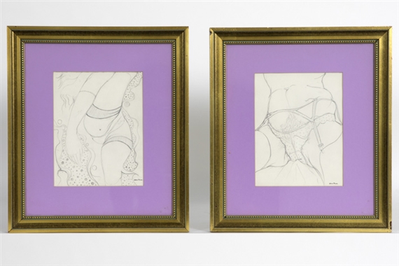 twee tekeningen by Johan Rahm