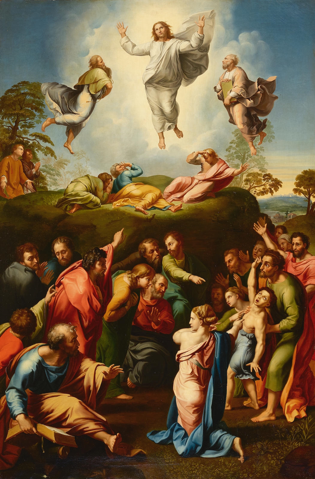 Raffaello Sanzio | The Transfiguration of Christ | MutualArt