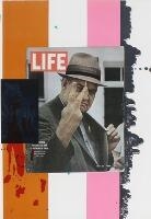 Artwork by Kirstine Roepstorff, "Hawk", Made of Lithograph in colours