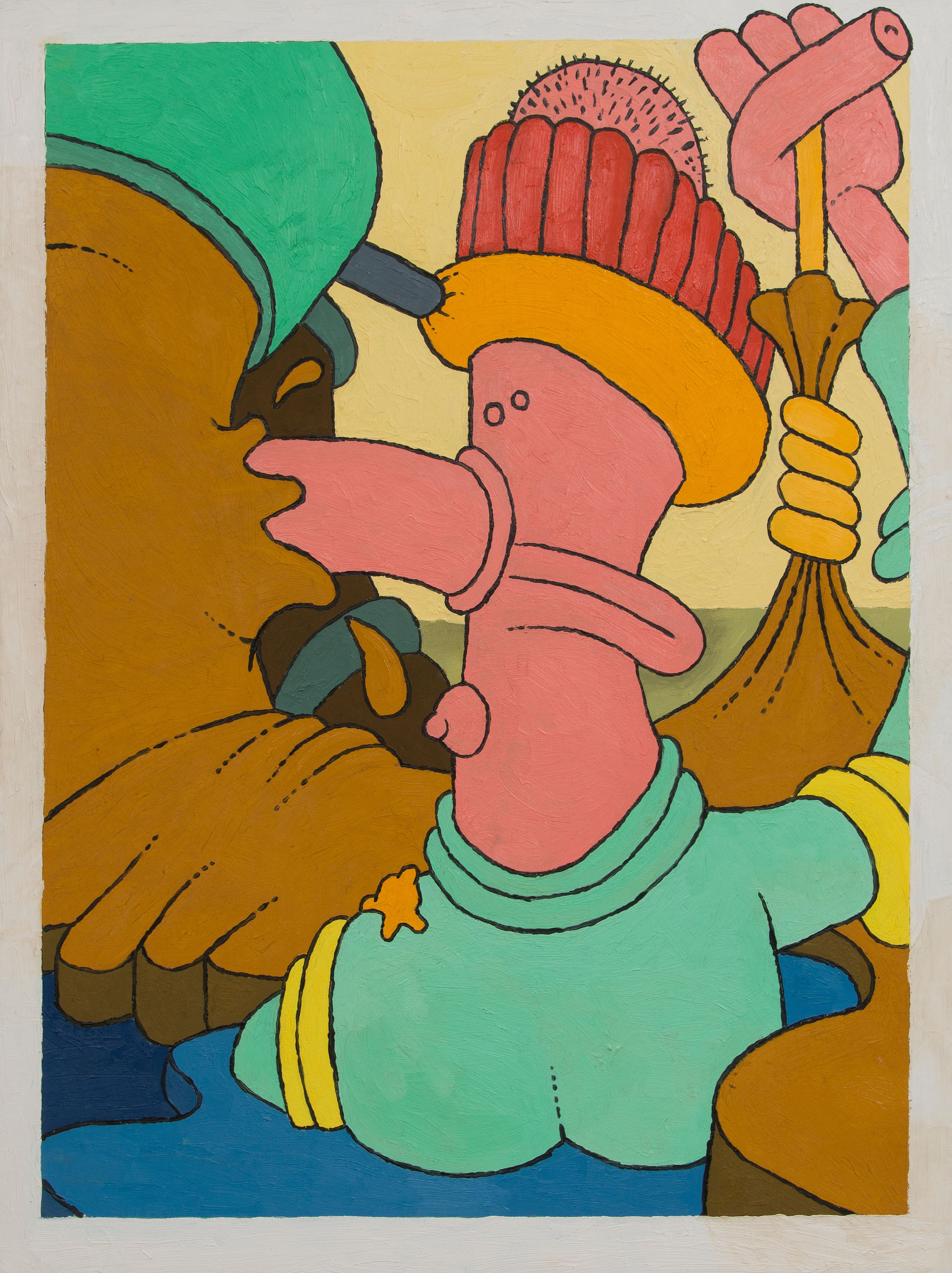 Artwork by Alvar Gullichsen, UNTITLED, Made of Oil on canvas