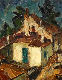 Paesaggio con Architetture - Beppe Levrero