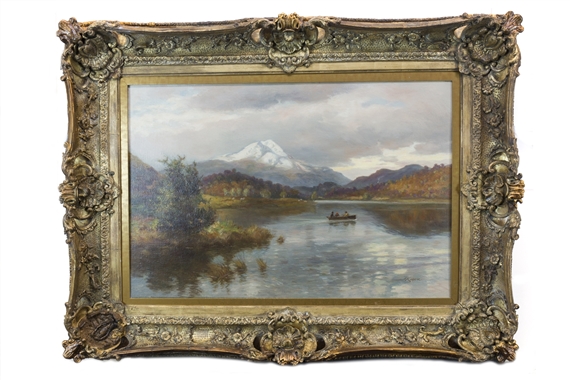BEN LOMOND FROM LOCH ARD by James Scott Kinnear