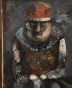 Homme à la casquette rouge - Denis Pouppeville