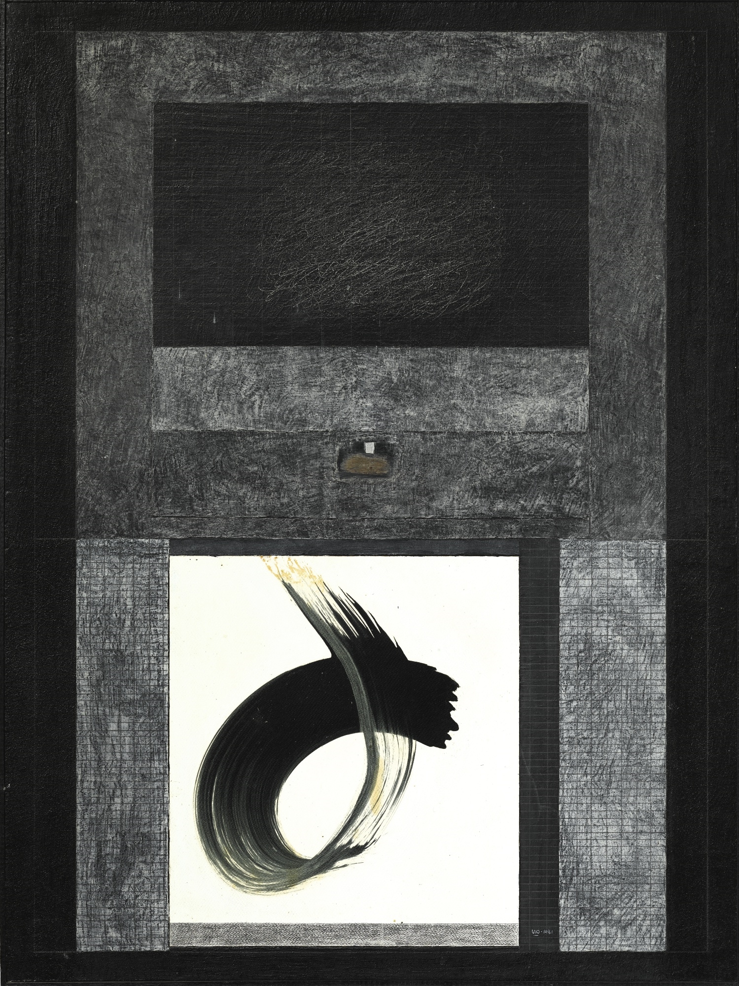 Artwork by Lao Lian Ben, WATER, Made of Mixed media