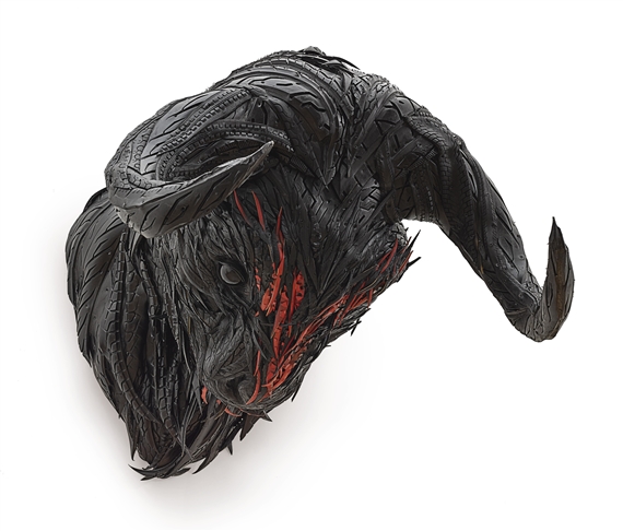 BUFFALO HEAD NO. 5 by Ji Yong Ho, 2009