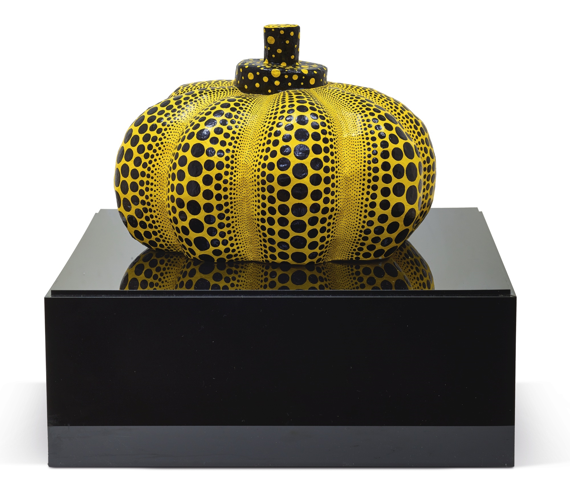 Artwork by Yayoi Kusama, PUMPKIN, Made of mixed media