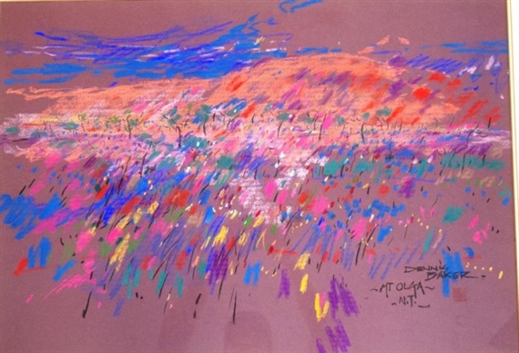 ' Mt Olga, N.T. ' by Dennis Baker