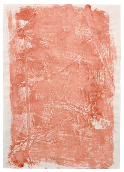 Drei klare und mehrere verästelte Linien in Rotbraun