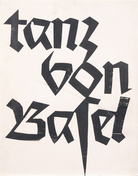 Totentanz von Basel by HAP  Grieshaber, 1966