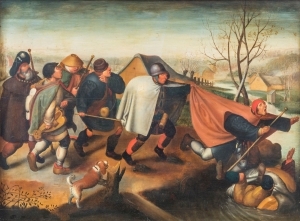 La parabole des aveugles by Pieter Brueghel the Elder