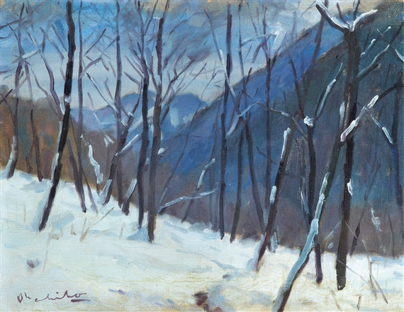Winter Landscape by Oh Chi-Ho