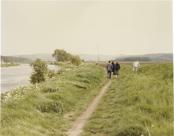 RUHRSPAZIERGANG by Andreas Gursky, 1984