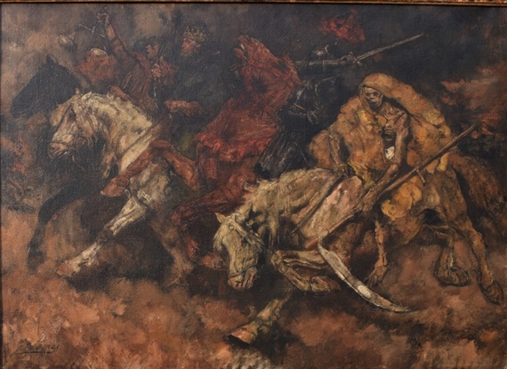 Apocalyptische ruiter by Albert W. Holden