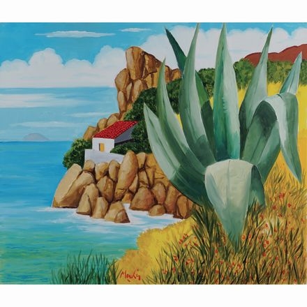 La grande agave by Renzo Meschis, 2017