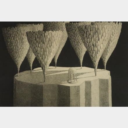 Artwork by Shigeo Risho, 6 Etchings, Made of Etching