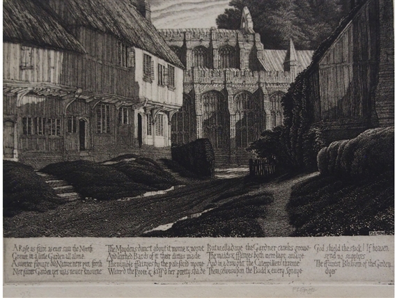 MEMORY OF CLAVERING by Frederick Landseer Maur Griggs