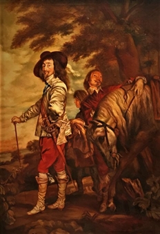 Carlos I, Cazador (Según Van Dyck) - Benito Cruz Mesa