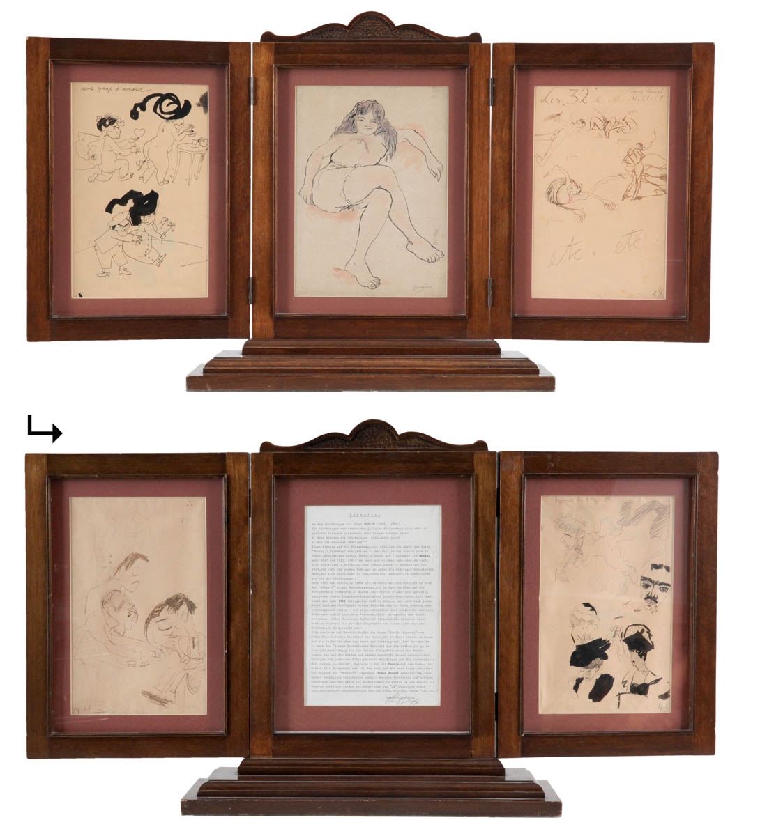 Jules Pascin | 5 Works: Nude and Erotic Scenes | MutualArt