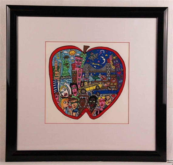 Life in the big apple by James Rizzi