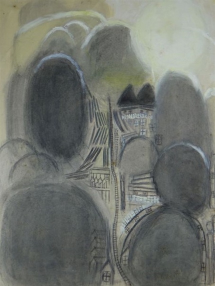 Snow in Valley, No. 2