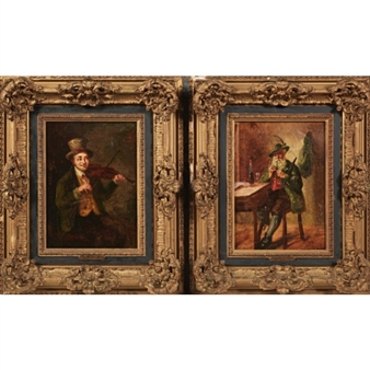 2 Works: The Fiddler & German Hunter - S. Toney