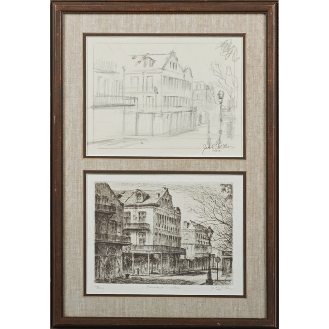 Jack Raymond Miller | Barracks and Decatur (1982) | MutualArt