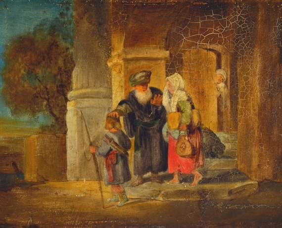 Old Testament representation, Repeal of Hagar by Nazarene School, 19th Century