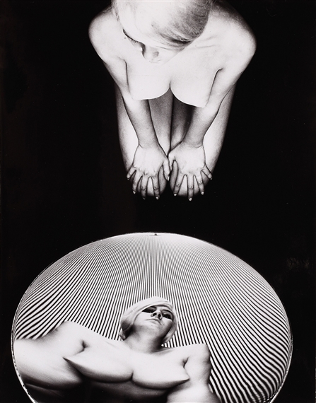 Žena a konvexní zrcadlo, 60. léta by Zdeněk Virt