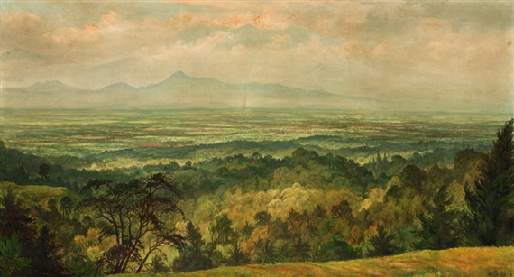 Landscape by Wahdi Sumanta, 1975
