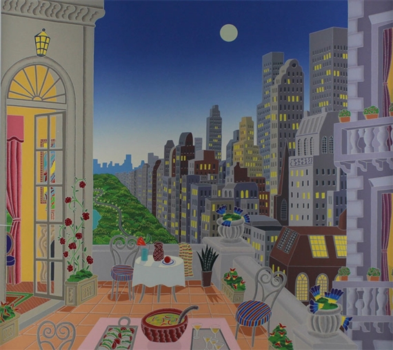 Thomas McKnight | MANHATTAN PENTHOUSE SUITE, MIDTOWN (M.74) (1988