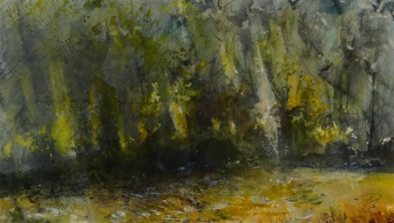 David Baumforth | Bluebell Dell Dalby Forest (2012) | MutualArt
