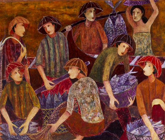 Pasar Nelayan by Made Suraja, 2014