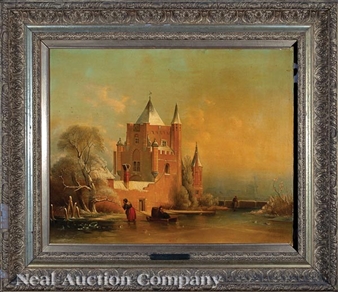 A Winter Landscape - Axel Johan Fägerplan