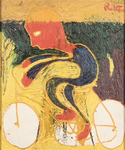 Ralph Rilton | Cycliste (1950) | MutualArt